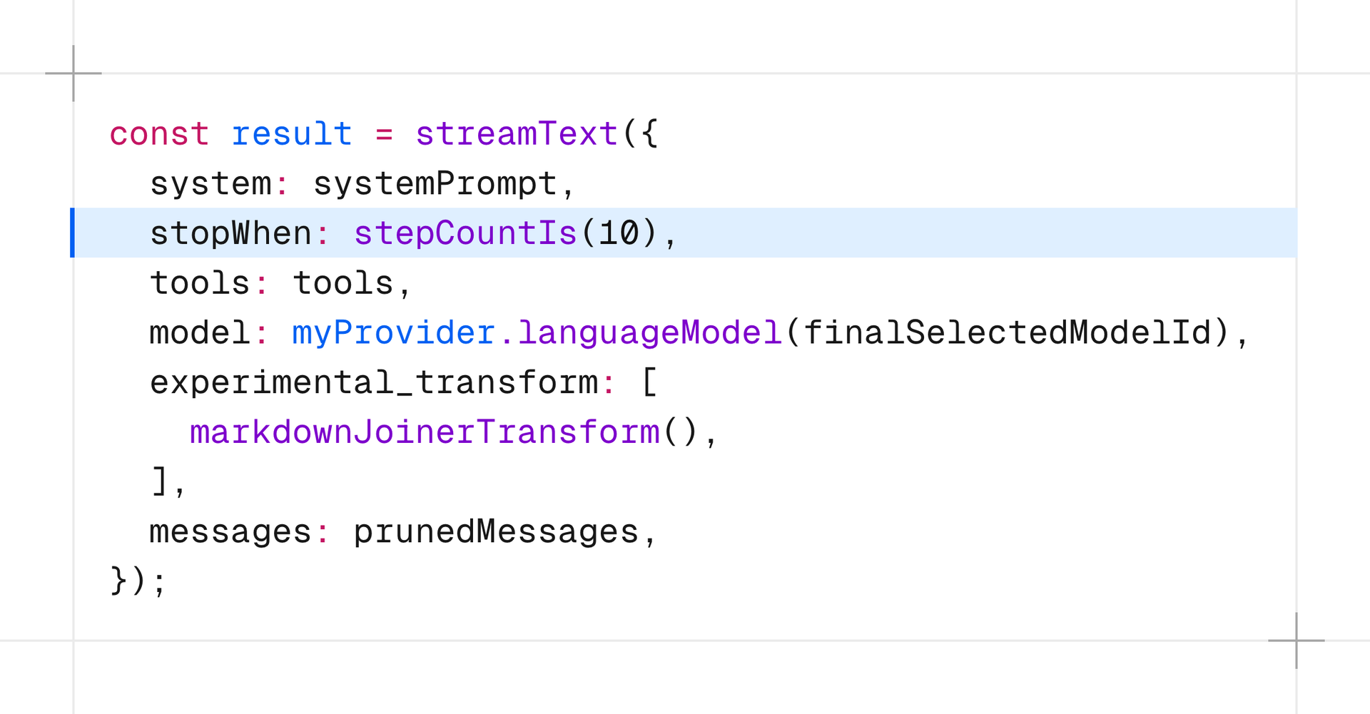 alt:通过 stopWhen 参数来避免模型进行无穷的工具调用